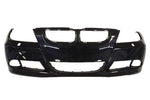 2006-2008 BMW 3-Series Front Bumper Painted_Monaco_Blue_Metallic_A35_(Sedan/Wagon) WITH: Head Light Washer Holes | WITHOUT: Park Assist Sensor Holes, Parking Distance Control Holes_ 51117170052_ BM1000179