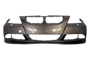 2006-2008 BMW 3-Series Front Bumper Painted_Sonora_Metallic_A23_(Sedan/Wagon) WITH: Head Light Washer Holes | WITHOUT: Park Assist Sensor Holes, Parking Distance Control Holes_ 51117170052_ BM1000179
