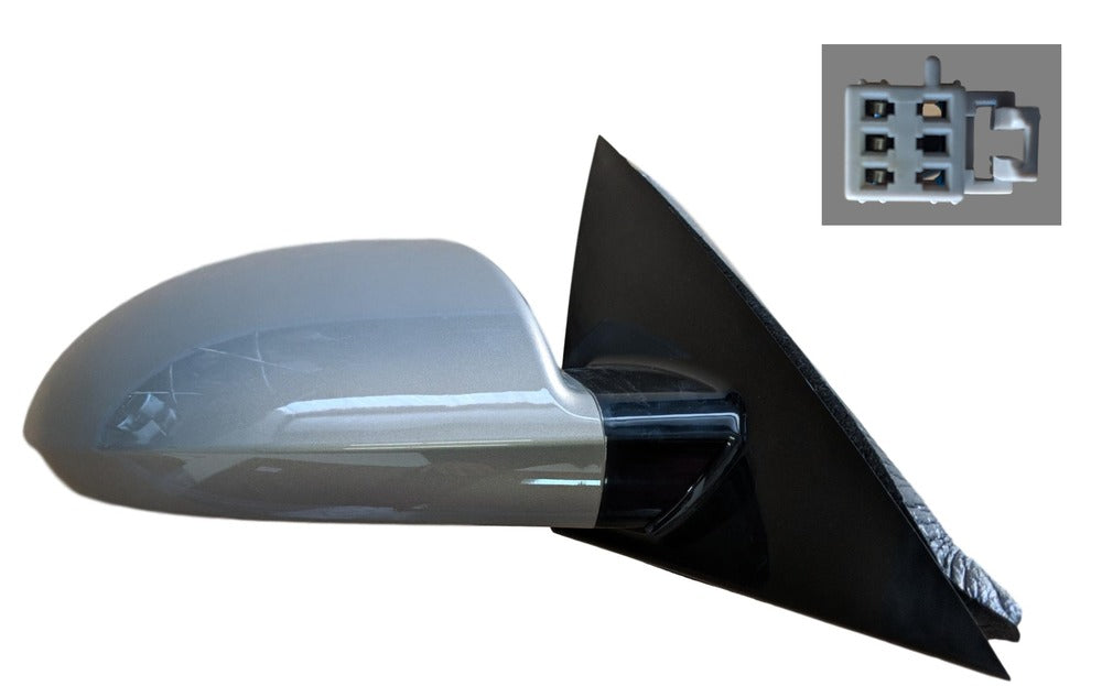 2006 Chevrolet Impala Passenger Side View Mirror, Non Heated, Smooth Base, Painted Antique Bronze Metallic (WA317N)_ 20759198