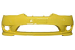 2005-2006 Hyundai Tiburon Front Bumper, With Foglight Holes, Painted Sunburst Yellow (YY)