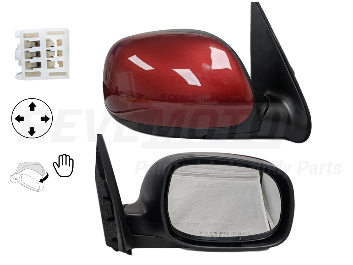 2003 Toyota Sequoia Side View Mirror Painted