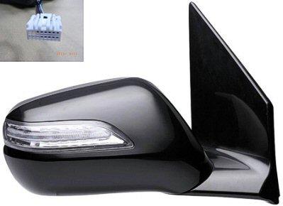 2007 Acura MDX Driver Side Mirror (Power, Manual Folding, Heated, w/ Memory, w/ Turn Signal, w/o Power Liftgate) - AC1320112