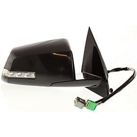 2007-2008 Saturn Outlook Mirror (Passenger Side); Power; Heated; Power Folding; w_o Auto Dimming; w_ Memory; w_ Signal Light; 1st Design; GM1321365; 25894448SAT