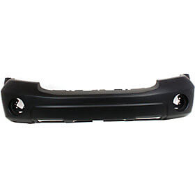 2007-2009 Dodge Durango Front Bumper (w/ Fog Light Holes; w/ Tow Hook Holes; w/o Chrome Insert Holes) - CH1000909