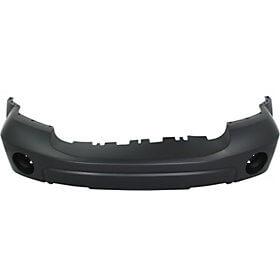 2007-2009 Dodge Durango Front Bumper (w/ Fog Light Holes; w/o Tow Hook Holes; w/o Chrome Insert Holes) - CH1000910