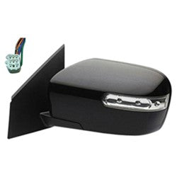 2007-2009 Mazda CX-9 Mirror (Driver Side); Power; Manual Folding; Non-Heated; w/ Signal Light; w/o Defogger; MA1320158; TD1369180RPZ