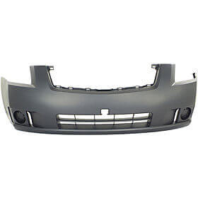 2007-2009 Nissan Sentra Front Bumper Cover 2.0L Eng wo Fog Light Holes_NI1000242