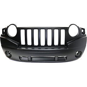 2009 Jeep Compass Front Bumper Limited Models Painted Inferno Red Crystal Pearl (PRH)