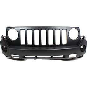 2007-2010 Jeep Patriot Front Bumper (w Tow Hook Holes) - CH1000935