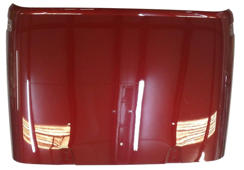 2007-2010 Jeep Wrangler Hood Painted Red Rock Crystal Pearl (PEM)