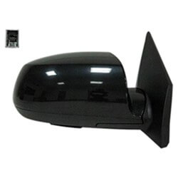 2007-2010 Kia Rio Passenger Side Power Door Mirror (Heated; w-Blue Glass; Power; Manual Folding) KI1321139