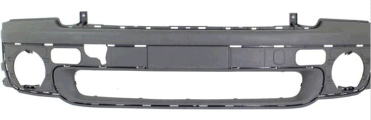 2007-2010 Mini Cooper Front Bumper (S Models: w/o Aero Ground Effect) - MC1000109