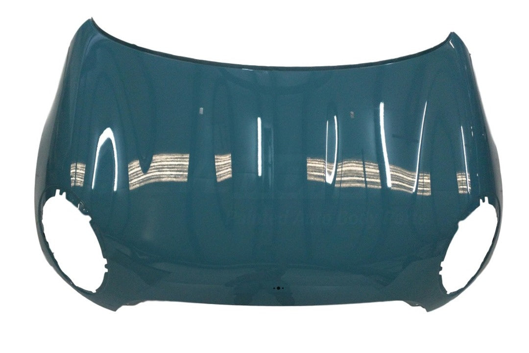 2010 Mini Cooper Hood Painted Oxygen Blue (A74) 41612754738