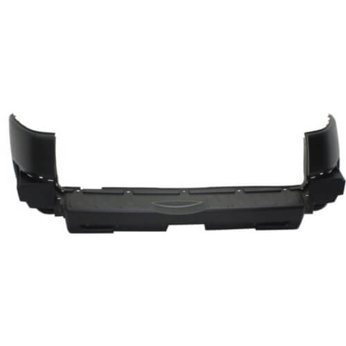 2007-2010 Toyota FJ Cruiser Rear Bumper; w_o Park Assist Sensor Holes; Matte-Black Textured; TO1100251; 5215935210