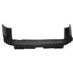 2007-2010 Toyota FJ Cruiser Rear Bumper; w_o Park Assist Sensor Holes; Matte-Black Textured; TO1100251; 5215935210