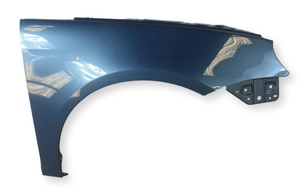 2007-2010 Volkswagen EOS Fender Painted Eismeer Blue Metallic (LK5X), Passenger-Side