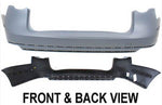 2007-2010 Volkswagen Passat Rear Bumper (Wagon Models: w/o Park Assist Sensor Holes) - VW1100164