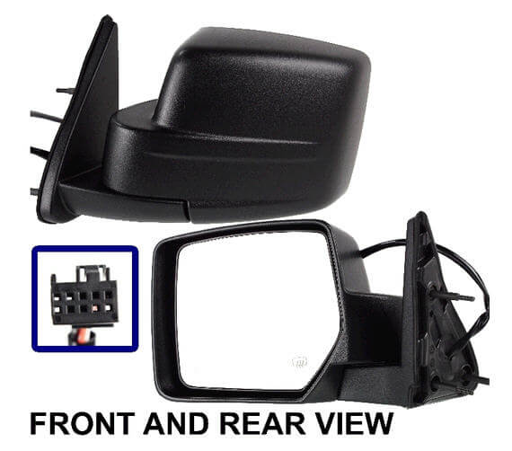 2007-2011 Dodge Nitro View Mirror (Heated; Driver-Side) - CH1320278