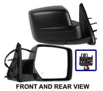2007-2011 Dodge Nitro View Mirror (Heated; Passenger-Side) - CH1321278