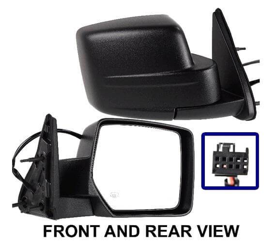 Dodge Nitro Painted Side View Mirrors ReveMoto