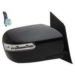 2007-2012 Mazda CX-7 Mirror (Passenger Side); Power; Manual Folding; Heated; w/ Signal Light Hole; MA1321166; EG2769120APZ