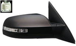 2007-2012 Nissan Altima Passenger Side Power Door Mirror Pwr, Man Fldg, Non-Htd, w Signal Light, 2.5L Eng, w Convenience Pkg, Sedan, Paintable_NI1321220