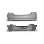 2007-2012 Nissan Sentra Rear Bumper Cover SE SE-R Models_NI1100255