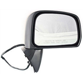 2007-2012 Nissan Versa Passenger Side Power Door Mirror Sedan Hatchback, S SL Model New Style; Power, Manual Folding, Non-Heated_NI1321200