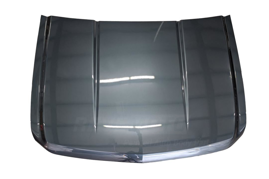 2007-2013 Chevrolet Silverado 1500 Hood Painted Stealth Grey Metallic (WA928L) 20863101 GM1230365 ReveMoto Painted Auto Parts Replacement