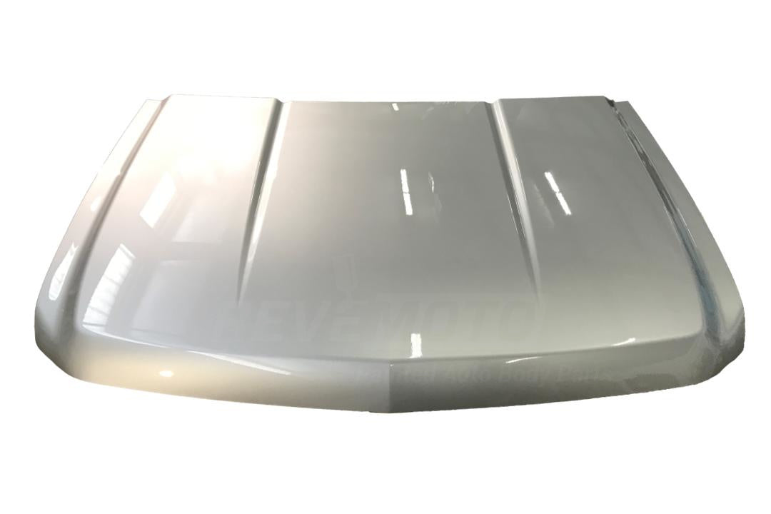 2007-2013 Chevrolet Silverado 1500 Hood Painted Switchblade Silver Metallic (WA636R) 20863101 GM1230365 ReveMoto Painted Auto Parts Replacement