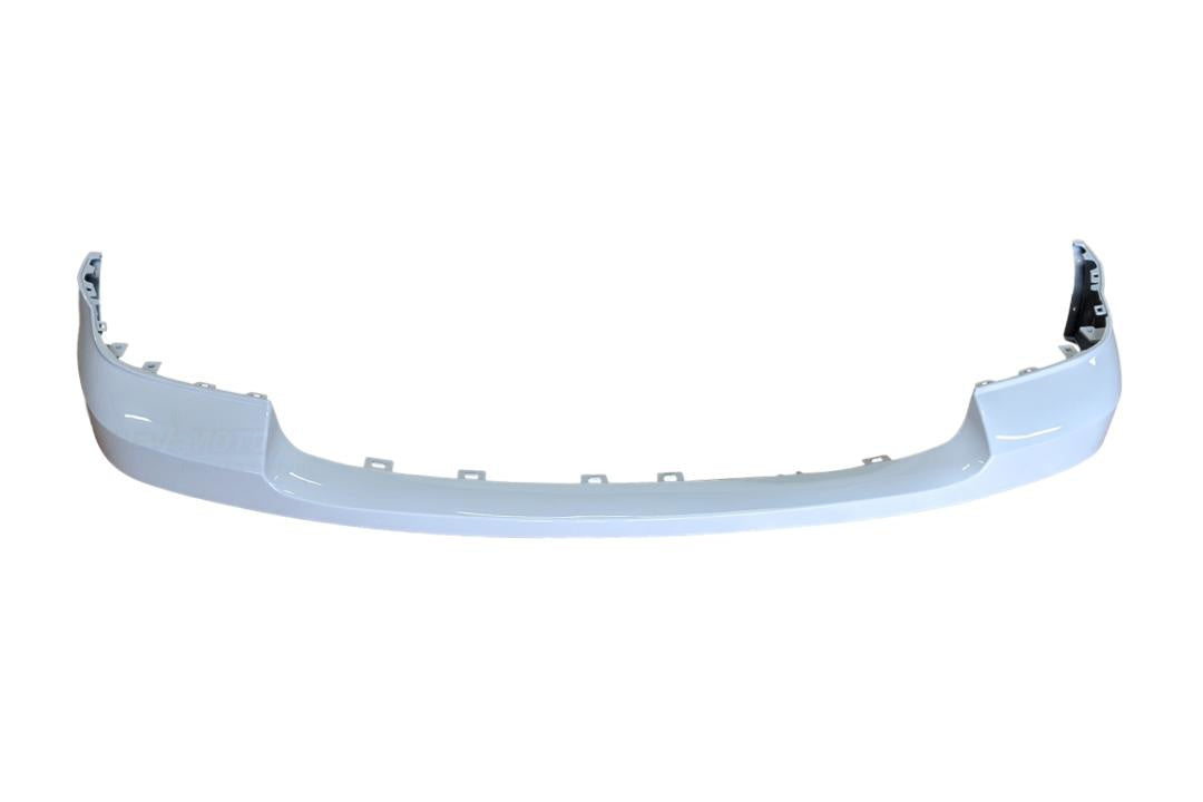 9664 2007-2013 GMC Sierra 1500 Front Bumper Top Pad Painted Olympic White (WA8624) 25783584