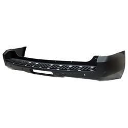 2007-2014 Chevrolet Suburban Rear Bumper Cover Except 09 Up Suburban LTZ Models wo Upper Molding Holes w Park Assist Sensor Holes_GM1100787