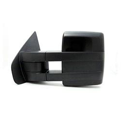 2007-2014 Ford F150 Driver Side Power Door Mirror (Heated; w- Memory; w- Puddle Light; w- Turn Signal; Trailer Tow Type; Power) FO1320387