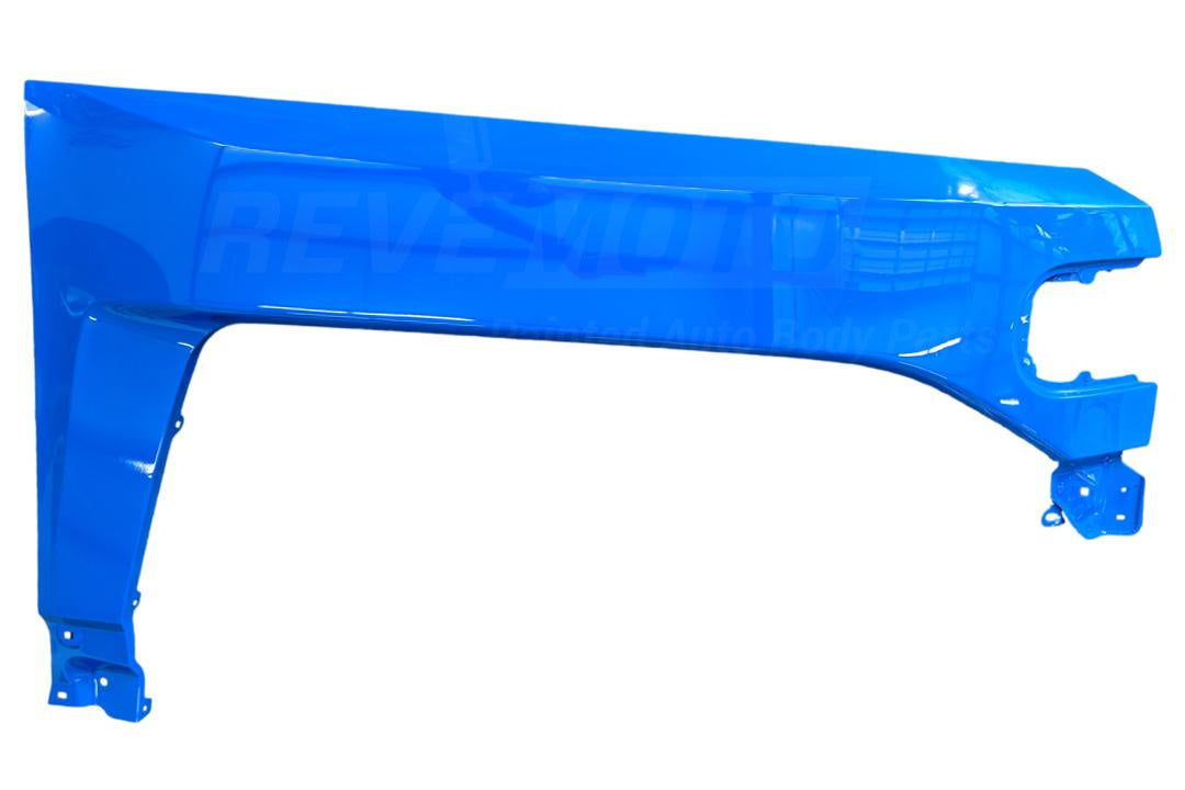 2007-2014 Toyota FJ Cruiser Fender Painted Voodoo Blue (8T6) Right, Passenger Side 5380135600 ReveMoto Painted Auto Body Parts