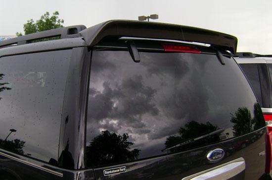 2007-2017 Ford Expedition Spoiler, Primed and Ready to Paint