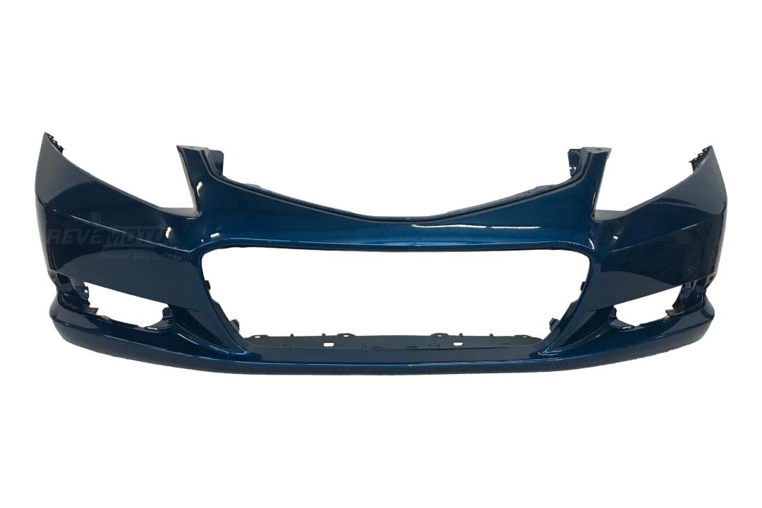 2012-2013 Honda Civic Front Bumper Painted_Dyno Blue Pearl (B561P) _ Coupe Model_04711TS8A90ZZ  HO1000282
