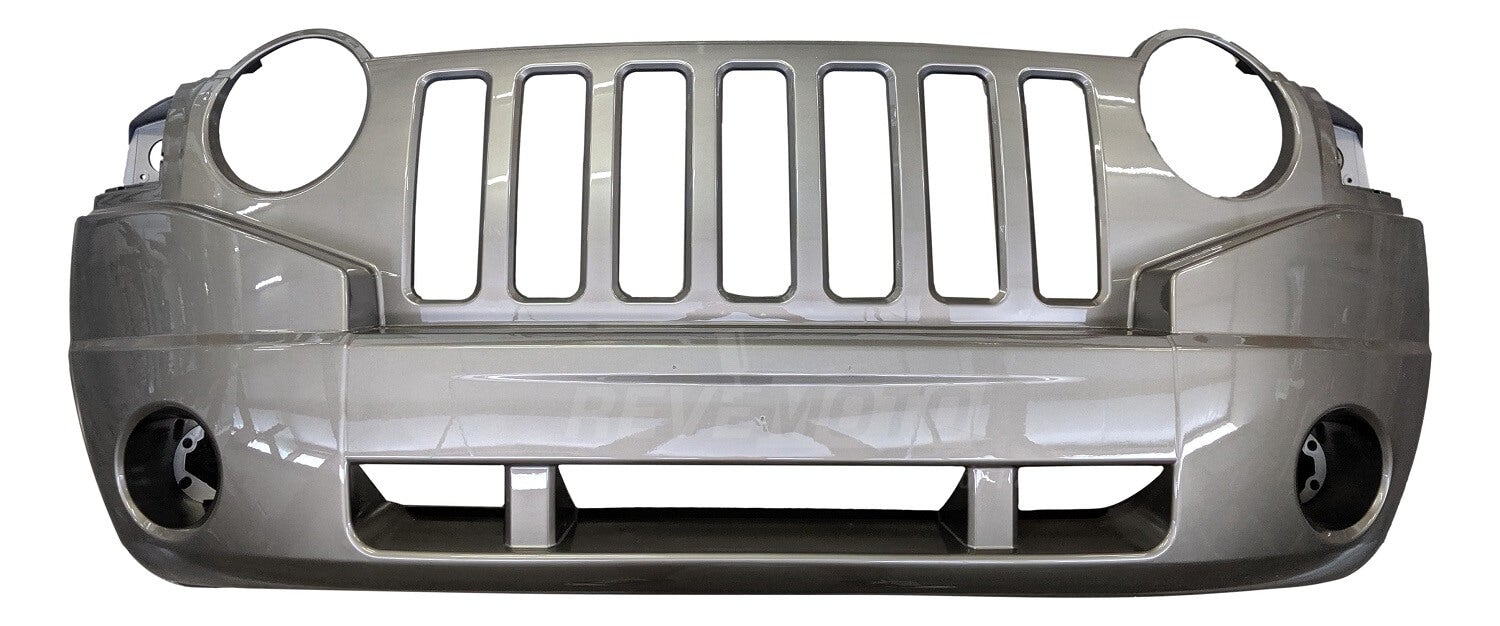 2007 Jeep Compass Front Bumper, Sport Limited Models, Painted Light Khaki Metallic (PJC)