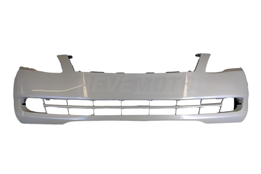 2005-2007 Toyota Avalon Front Bumper, Limited Painted Blizzard Pearl (70)