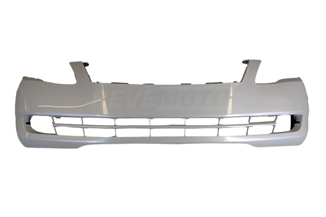 2005-2007 Toyota Avalon Front Bumper, Limited Painted Blizzard Pearl (70)