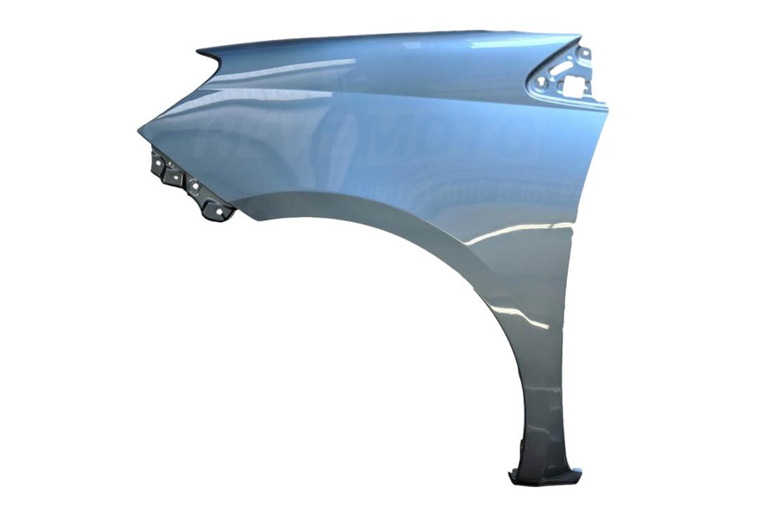 2004-2010 Toyota Sienna Fender Painted Blue Mirage Metallic (8R5) Left, Driver Side WITHOUT Antenna Holes 53812AE020