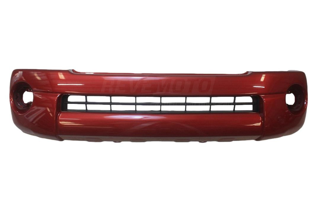 2005-2011 Toyota Tacoma Front Bumper, Pre Runner, 4.0L Painted Impulse Red Pearl (3P1)