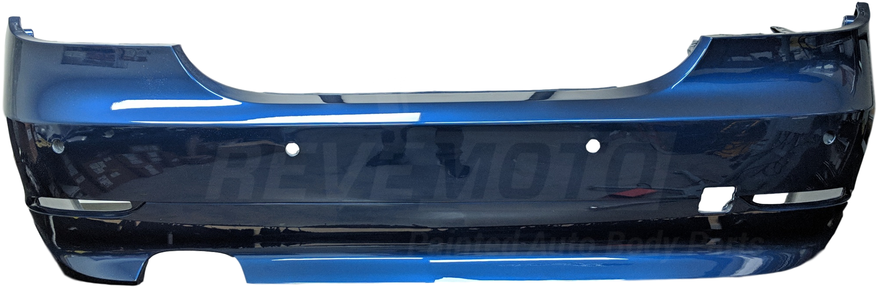 2007 BMW 530i Rear Bumper Painted (CAPA Certified)