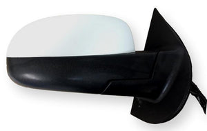 2007 Chevrolet Suburban Passenger Mirror Painted Olympic White (WA8624), Non-Heated Without Signal Lamp