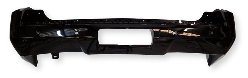 2009 Chevrolet Suburban Rear Bumper Painted Black (WA8555) With Sensor Holes