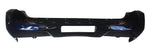 2012 Chevrolet Tahoe Rear Bumper Painted Dark Ming Blue Metallic (WA722J)