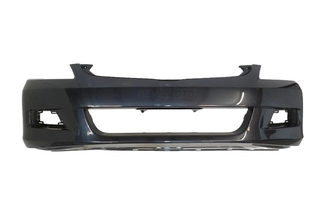 2006-2007 Honda Accord Front Bumper Painted_Graphite Pearl (NH658P)_04711SDNA81ZZ_HO1000234