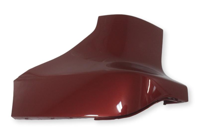 2007 Honda CRV Driver Side Rear Bumper End Cap Painted Tango Red Pearl (R525P); 04718SWAA90ZZ