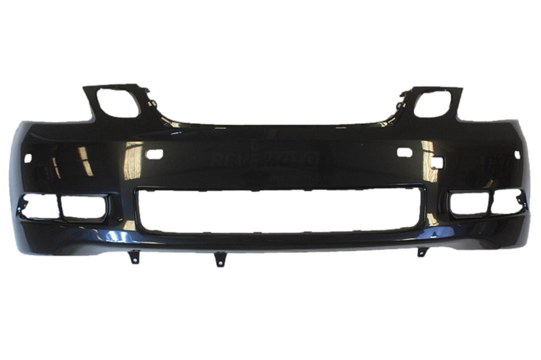 2008-2011 Lexus GS450H Front Bumper Painted_Smoky_Granite_Mica_1G0_WITH: HL Washer Holes, Park Assist Sensor Holes_5211930982_ LX1000177