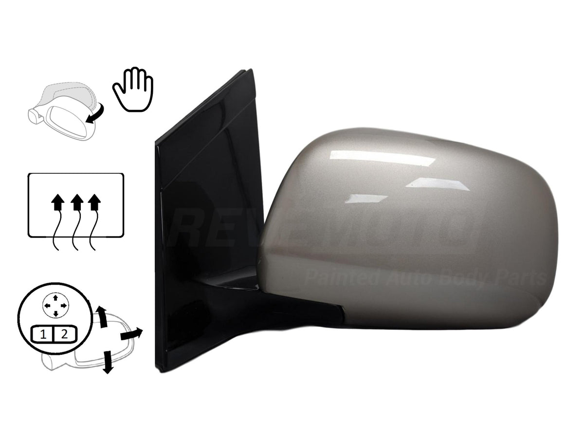 2016-2019 Lexus RX350L Side View Mirror Painted