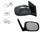 2007 Lexus RX350 Passenger Side View Mirror Painted Flint Mica (1E0), Manual Folding; Heated; with Memory; without Dimmer_879100E900